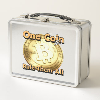 Brotdose One Coin to Rule Them All  Metal Lunch Box