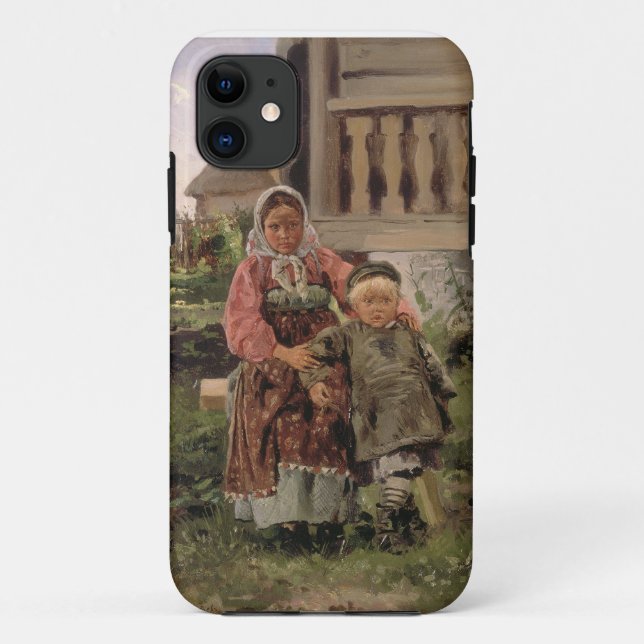 Brother and Sister, 1880 Case-Mate iPhone Case (Back)