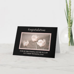 Brother and Sister in Law Congratulations Card