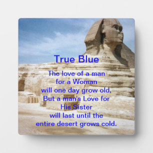 Brother and Sister love Plaque