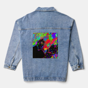 Brother and Sister Supernatural Creatures Denim Jacket