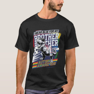 Brother Autism Awareness Proud Big Brother Support T-Shirt