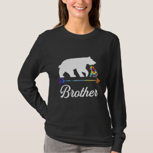 Brother Bear Autism Awareness Proud Autism Brother T-Shirt