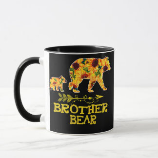 Brother Bear Sunflower Funny Mother Father Mug