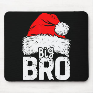Brother Big Santa Christmas Family Matching Pyjama Mouse Pad