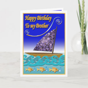 Brother birthday card