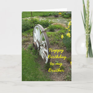 Brother Birthday Card