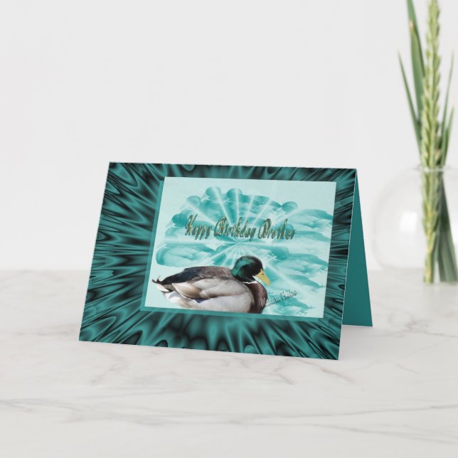 Brother Birthday-customise Card (Front)