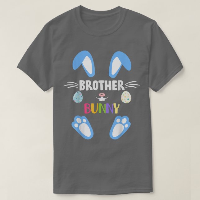 Brother Bunny Cute Design Costume Men Boy Family M T-Shirt (Design Front)