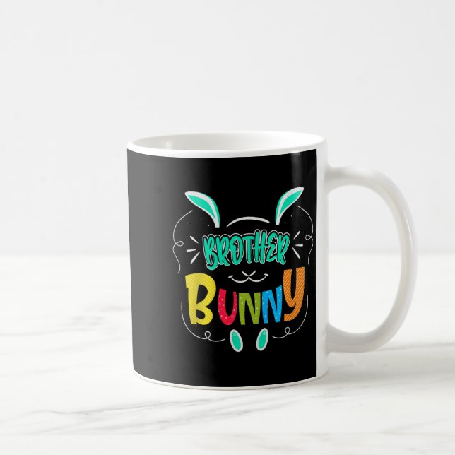 Brother Bunny Premium Tri-blend  Coffee Mug (Right)