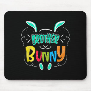 Brother Bunny Premium Tri-blend Mouse Pad