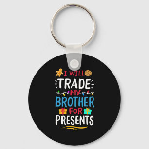 Brother Christmas Key Ring