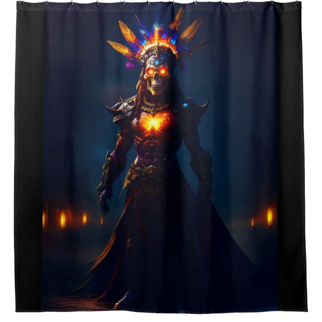 brother death 60x80 001 shower curtain (Front)