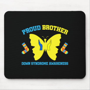 Brother Down Syndrome Awareness Mouse Pad