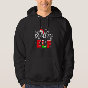 Brother Elf  Elf Squad Matching Family Group Chris Hoodie