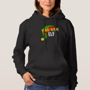Brother Elf Matching Family Group Christmas Party Hoodie