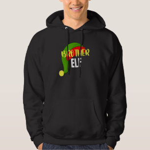 Brother Elf Matching Family Group Christmas Party  Hoodie