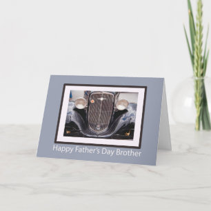 Brother Father's Day Classic Car Card