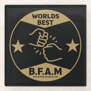 Brother From Another Mother Glass Coaster