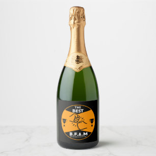 Brother From Another Mother Sparkling Wine Label