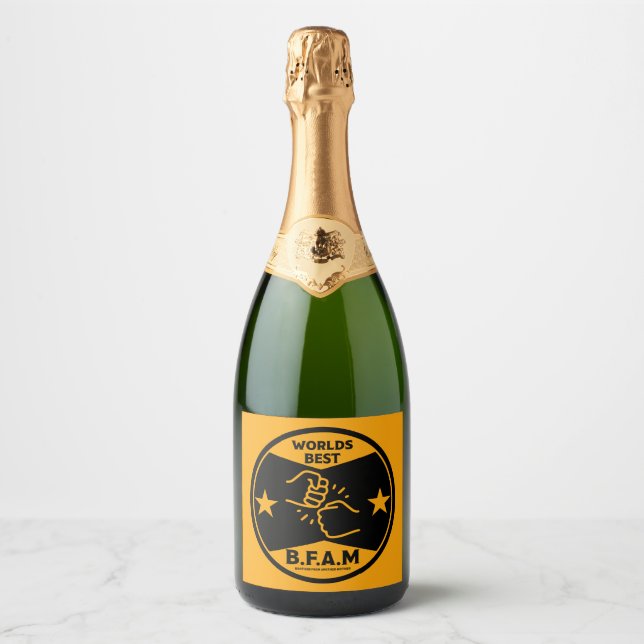 Brother From Another Mother Sparkling Wine Label (Front)