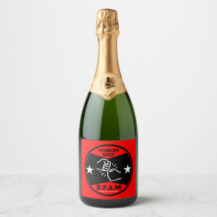 Brother From Another Mother Sparkling Wine Label
