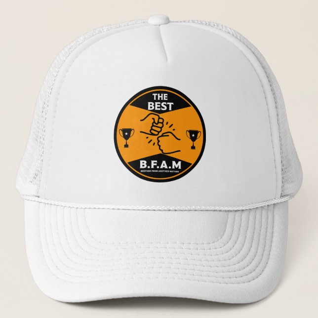 Brother From Another Mother Trucker Hat (Front)