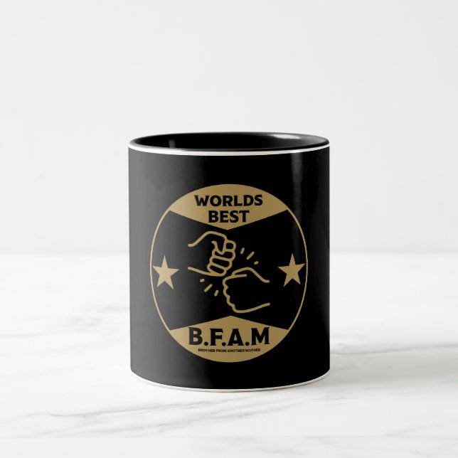 Brother From Another Mother Two-Tone Coffee Mug (Center)
