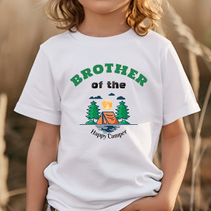 Brother Happy Camper T-Shirt Kids Birthday Party