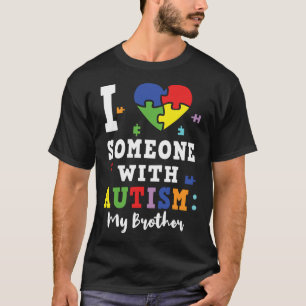 Brother Heart Special Autism Awareness T-Shirt