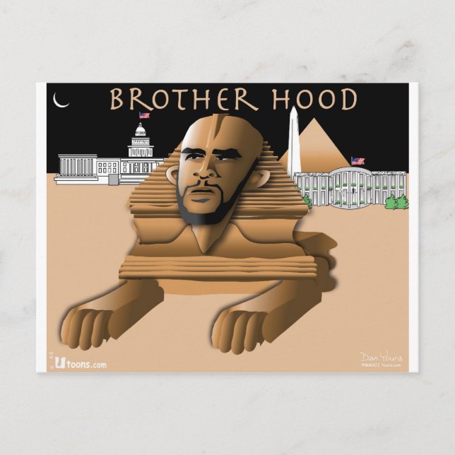 Brother Hood night Postcard (Front)