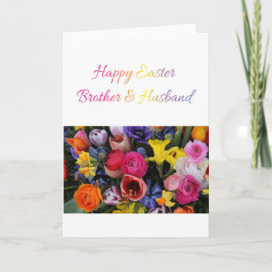 Brother & Husband   Happy Easter Holiday Card
