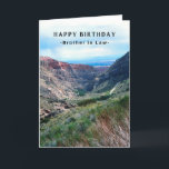 Brother in Law Birthday Big Horn Mountains Wyoming Card<br><div class="desc">Birthday greeting card for a brother in law. A photo taken in the Big Horn Mountains in Wyoming,  U.S.A.  Wishing you another year of great adventures. Happy Birthday! Art,  image,  and verse copyright © Shoaff Ballanger Studios,  2023.</div>
