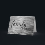 Brother In Law Birthday Metal Abstract Card<br><div class="desc">Silver metal abstract background for brother-in-law's birthday.
Inside text can be changed for any family member.</div>