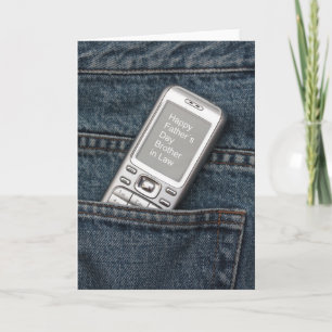 Brother in Law   Happy Father's Day Card