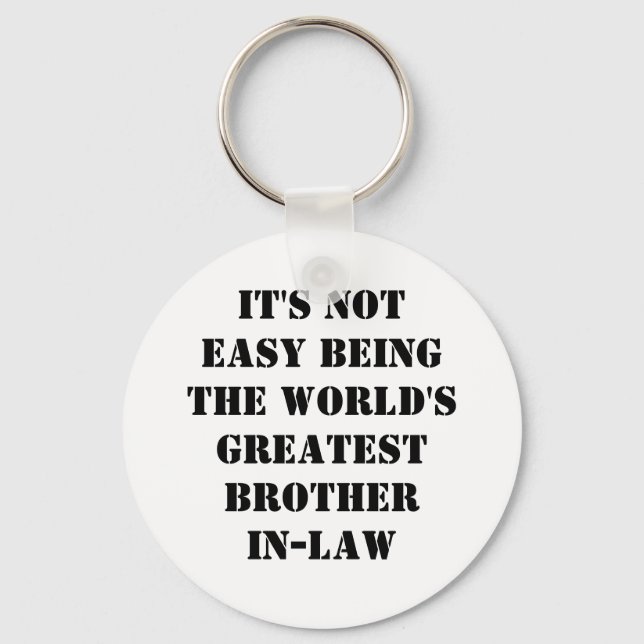 Brother-In-Law Key Ring (Front)