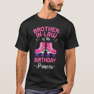 Brother In Law of the Birthday Princess Roller Ska T-Shirt