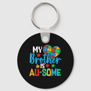Brother Is Au-Some Au Awareness Acceptance Boys Key Ring