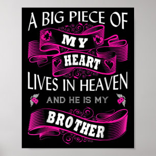 Brother Memorial Day My Guardian Angel A Big Piece Poster