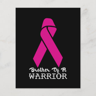 Brother of a Breast Cancer Warrior Flyer