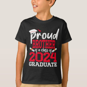 Brother Of A Cl Of 2024 Graduate Senior Graduation T-Shirt