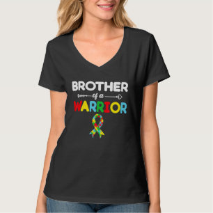 Brother Of A Warrior Autism Awareness Day Supporte T-Shirt