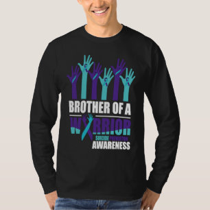 Brother of a Warrior Suicide Awareness Mental Heal T-Shirt