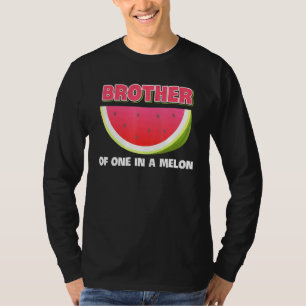 Brother Of One In A Melon Family Matching Watermel T-Shirt