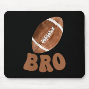 Brother Of The 1 Year Old Football First Birthday  Mouse Pad