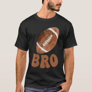 Brother Of The 1 Year Old Football First Birthday  T-Shirt