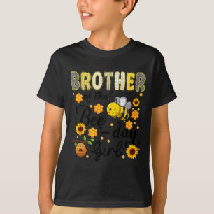 Brother Of The Bee-Day Girl Funny Bee Birthday T-Shirt
