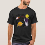 Brother Of The Birthday Astronaut Boy Space Theme  T-Shirt<br><div class="desc">Brother Of The Birthday Astronaut Boy Space Theme Birthday.</div>
