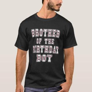 Brother Of The Birthday Baller Baseball Themed Par T-Shirt