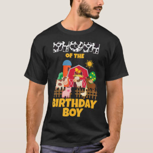 Brother Of The Birthday Boy Farm Animals Barnyard T-Shirt
